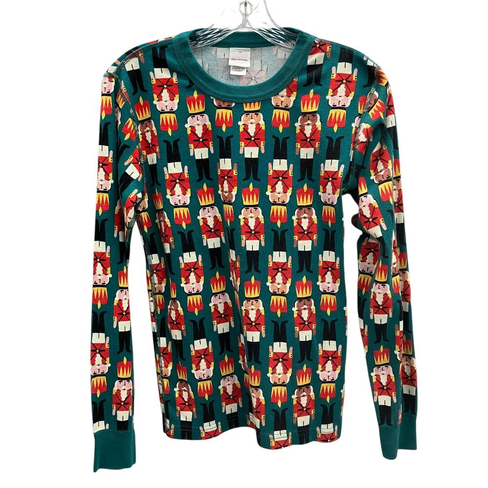 Hanna Andersson Nutcracker Pajama Top XS Women's Organic Cotton PJs Top Only